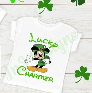 Mickey & Minnie St. Patrick's day shirts